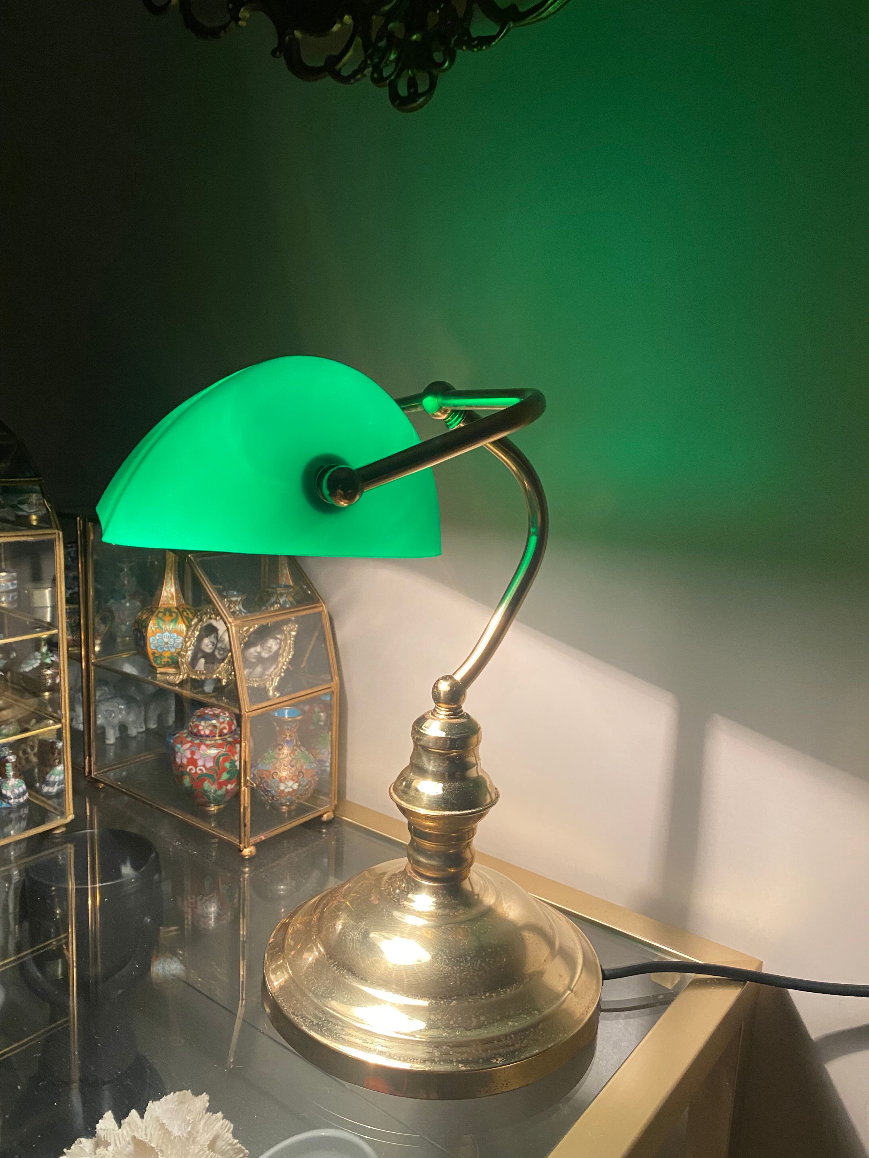Lampe de banquier