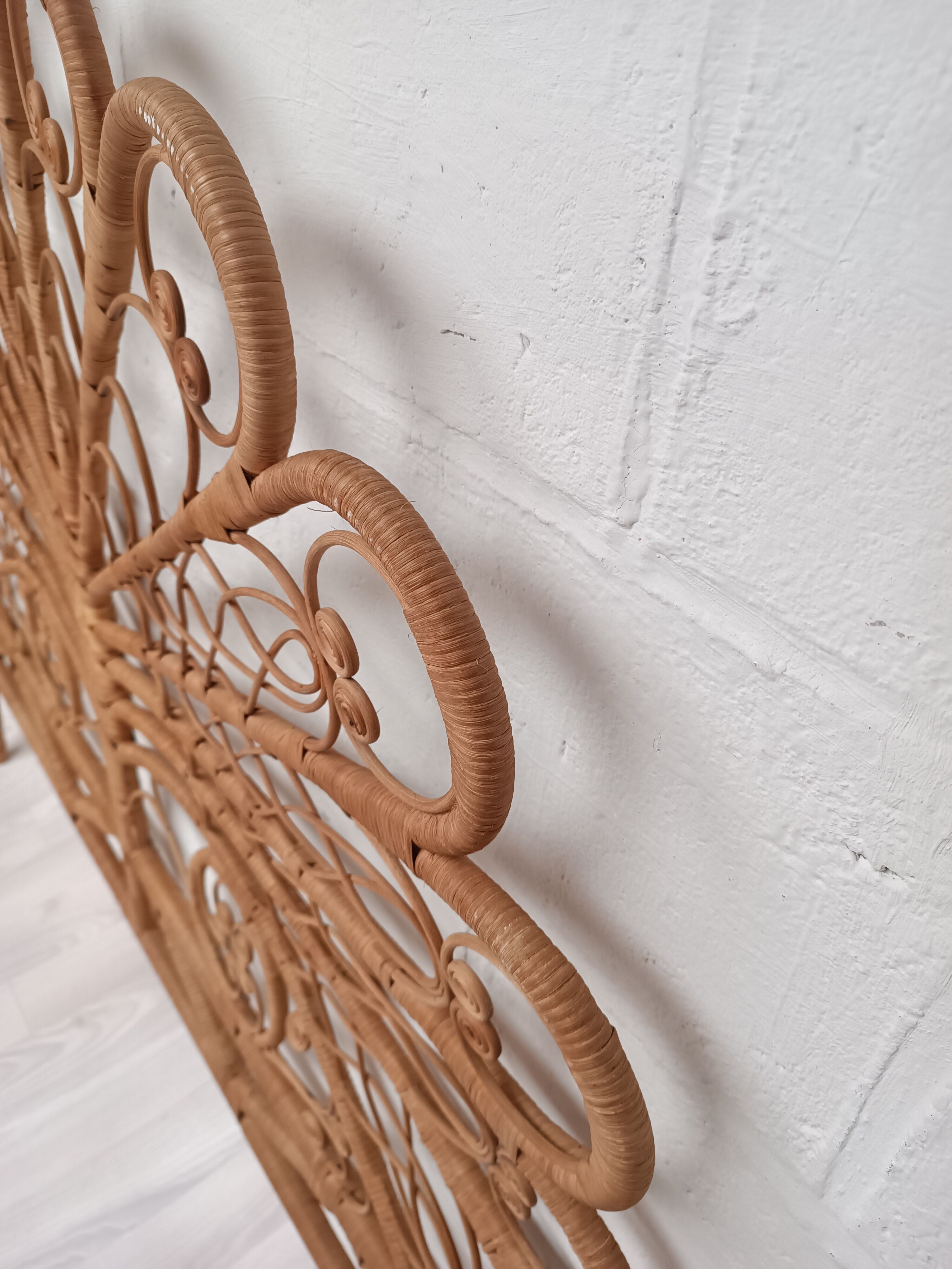 Rattan headboard 140 cm