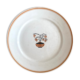 Old earthenware dish from St.Amant