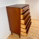 Danish teak chest of drawers, 1960s