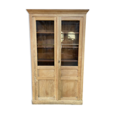 Aero gummed solid oak bookcase 19th