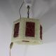 Scandinavian perplex granite chandelier Roland Konst vintage 70