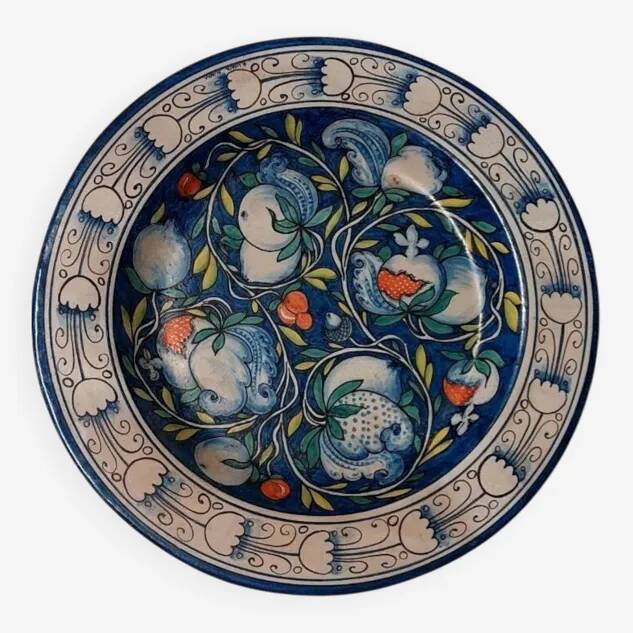 Painted Plate G.Licata Sciacca