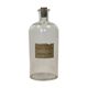 Large bottle pharmacy white glass