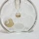 Solitaire vase, clear glass, designed by H. Düsterhaus, Walther Glas, Germa