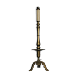 Lampe en forme de chandelier laiton