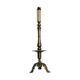 Candlestick-shaped lamp (brass)