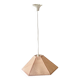 Suspension en cannage vintage - corde rose