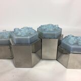 Appliques murales Poliarte Flush Mounts, 60's