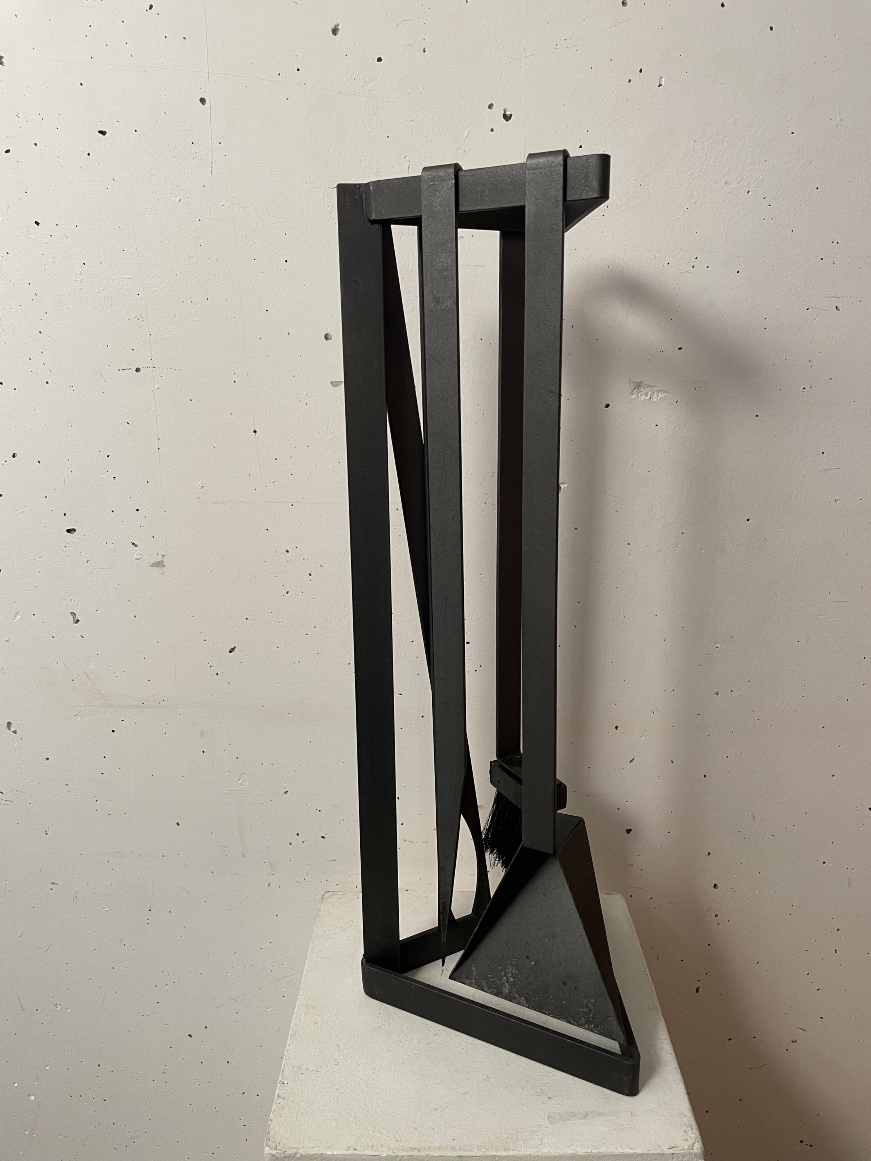 Postmodern fireplace kit 1980