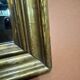 old gold leaf wood mirror