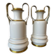 Old Paris porcelain vases from the 19th century