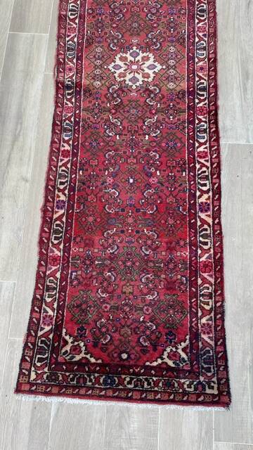 Tapis de couloir oriental époque Art déco