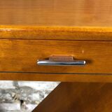 Art deco style console with 2 drawers