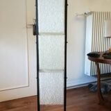 Vintage Arlus totem floor lamp from the 50s, steel and plexiglass