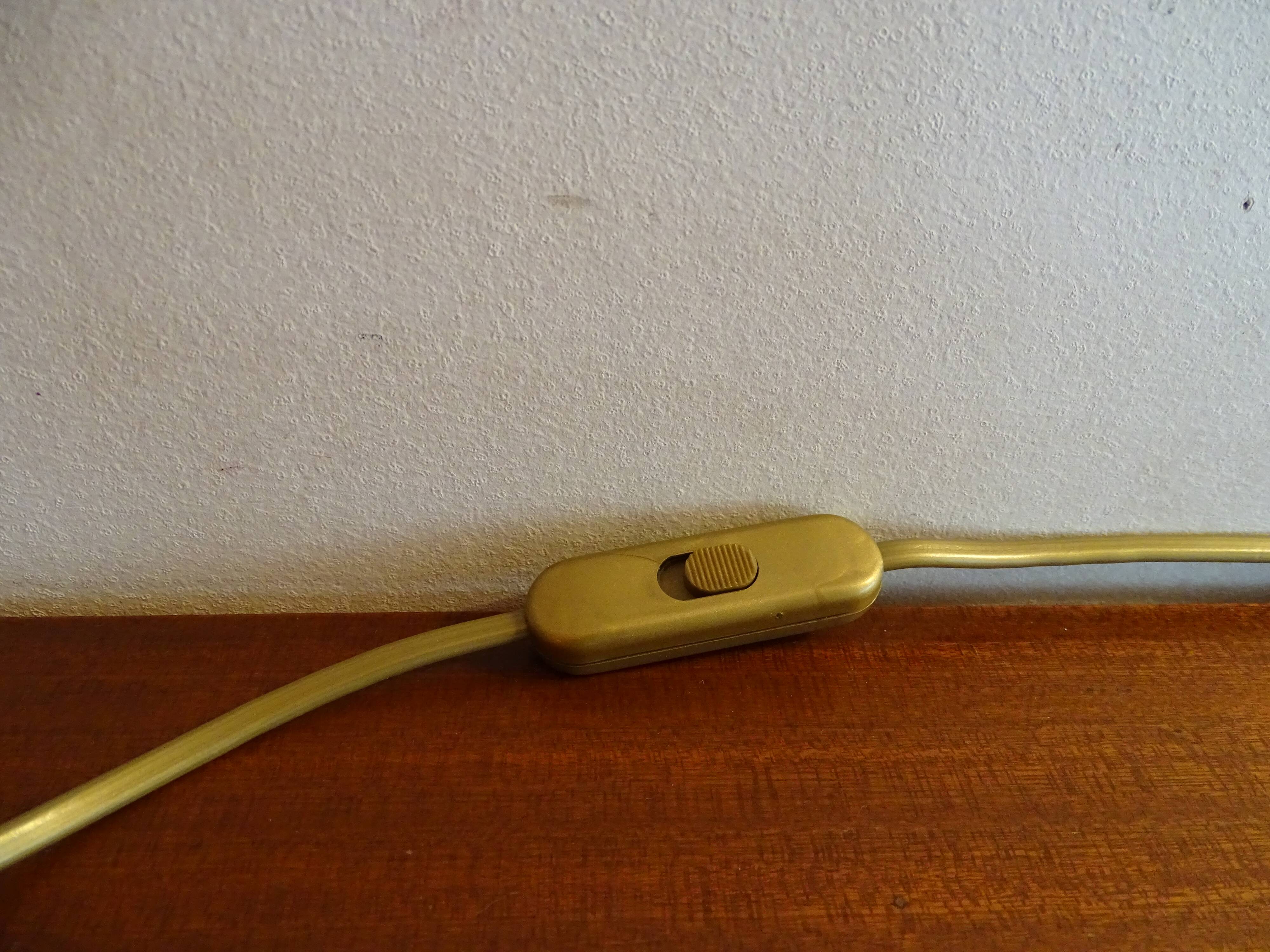 Blown glass mushroom lamp