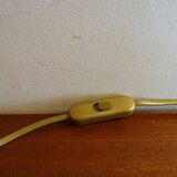 Blown glass mushroom lamp