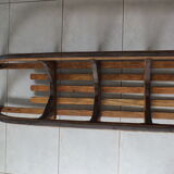 Old wooden toboggan Abel Rossignol