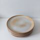 Vintage stoneware plate and bowl lot