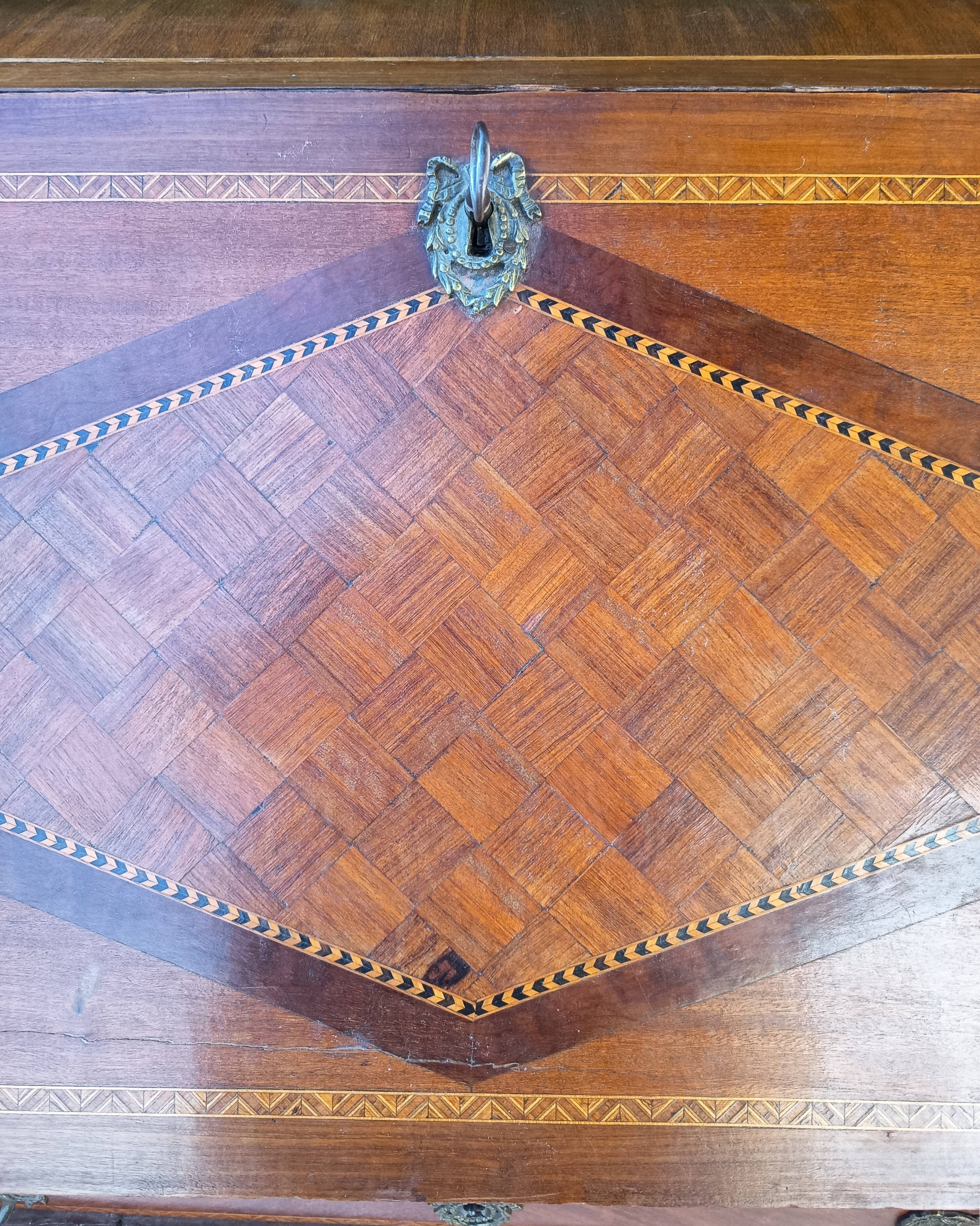 Mahogany writing desk