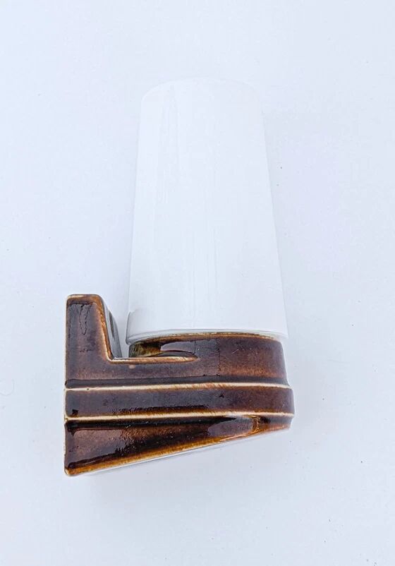IFÖ 6080 - Sigvard Bernadotte - brown porcelain - Sweden 1960s