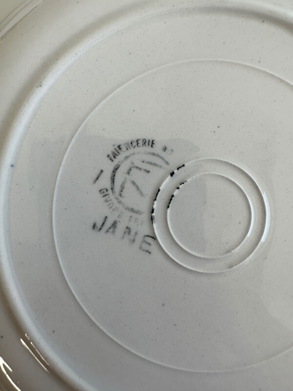 Lot d'assiettes creuses Givors France