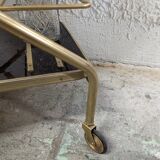 Foldable vintage bar trolley