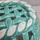 Large openwork bowl in slipware