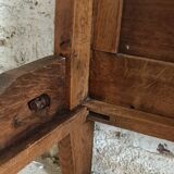 Old vintage braces bed