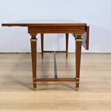 Important Shuttered Table in Sapelli Mahogany, Directoire style – 1970