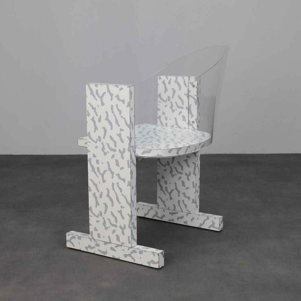 Teodora chair by Ettore Sottsass, 1986