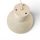 Lampe suspendue en céramique mate émaillée / années 1970