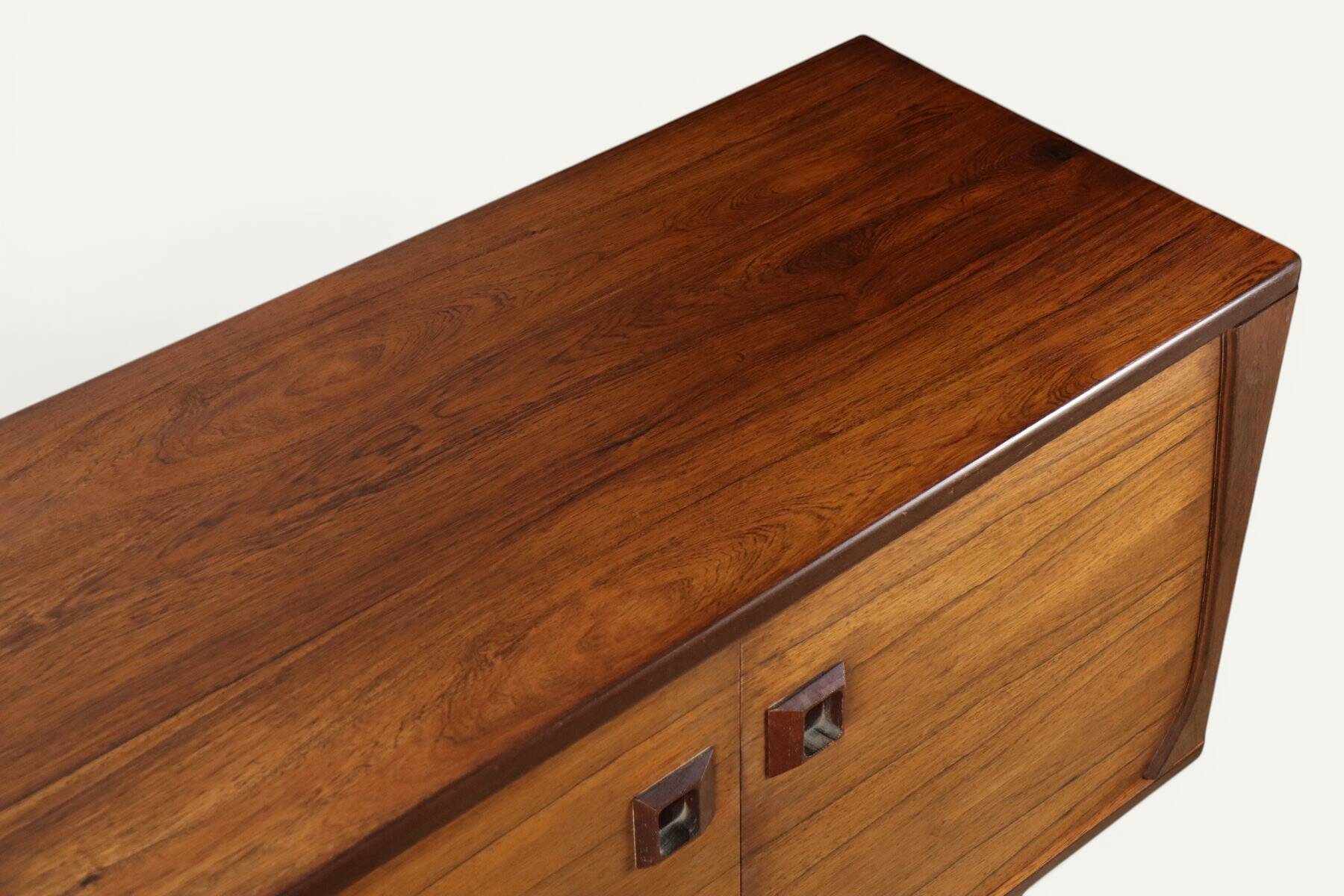 Scandinavian enfilade in rosewood – 1960s