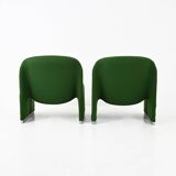 Pair of Alky Armchairs by Giancarlo Piretti for Anonima Castelli, 1970s