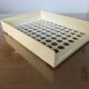 Series of 3 benches, mail storage, Roger TALLON 70s