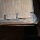 Louis XV style scriban dresser