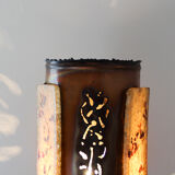 Accolay lamp with copper and resin shade