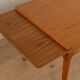 Rare extendable teak coffee table from the 1960s
