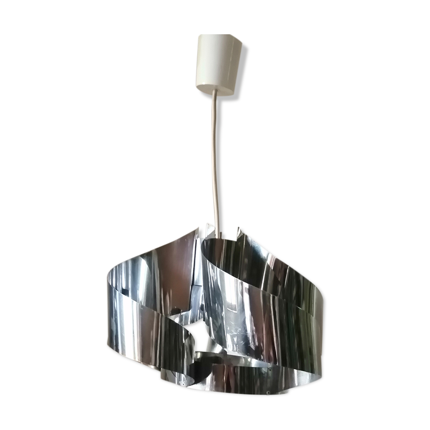 Suspension en chrome années 70