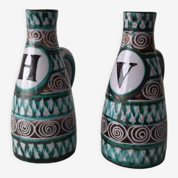 Vintage ceramics Robert picault Vallauris
