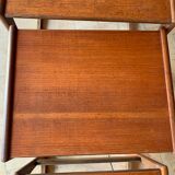 English trundle tables, Quadrille model by G-Plan