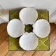4 scallop bowls