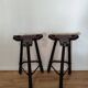 Vintage brutalist stools