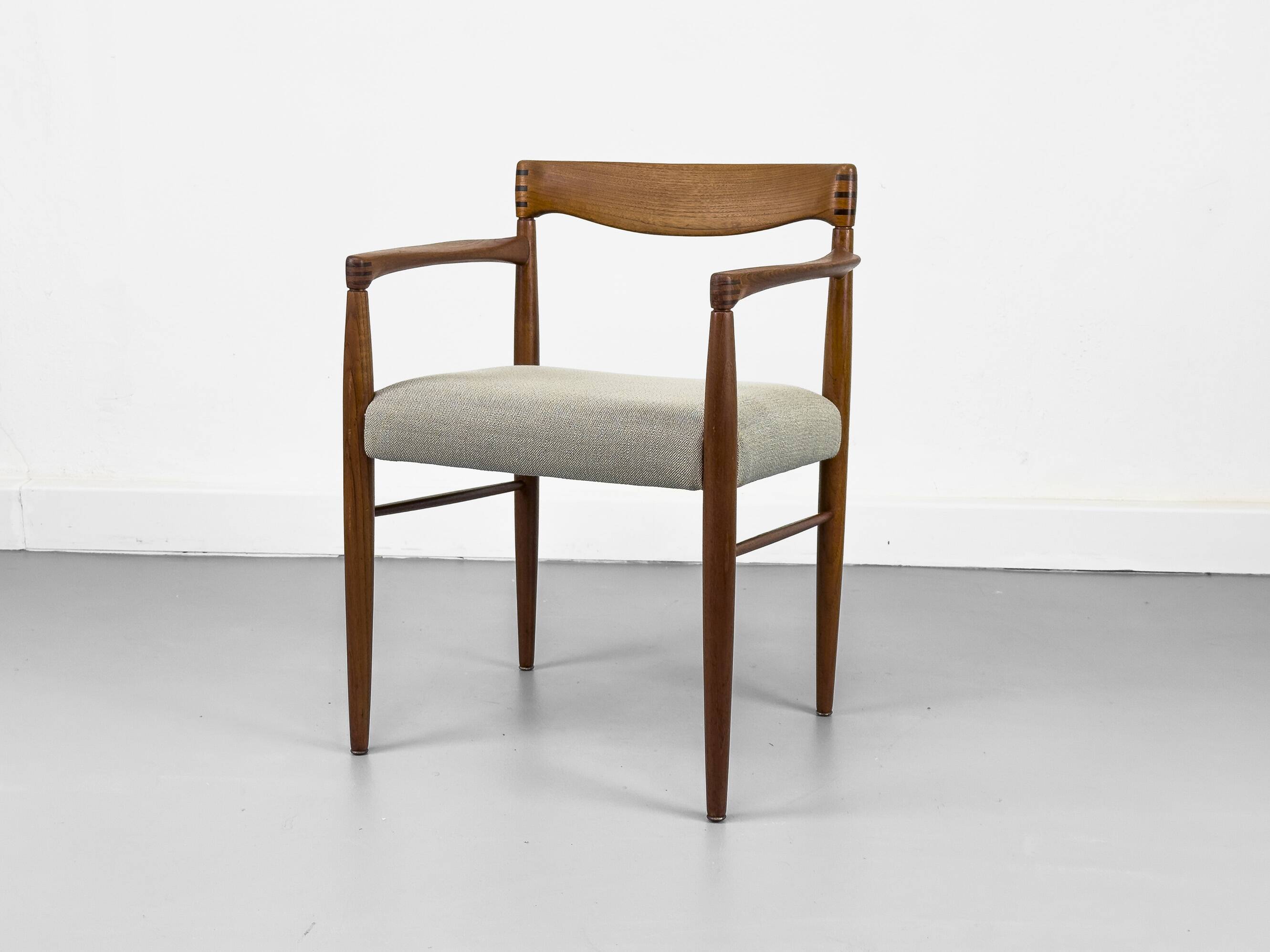 Teak Armchair by H. W. Klein for Bramin, 1960s