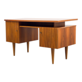 Bureau années 50, noyer, restauré