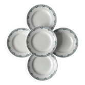 5 ironware plates
