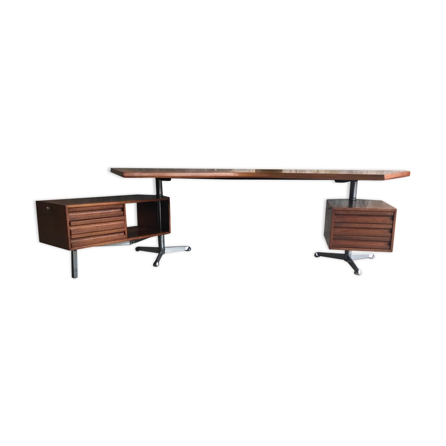 Boomerang desk by Osvaldo Borsani for Tecno, Italy 1950