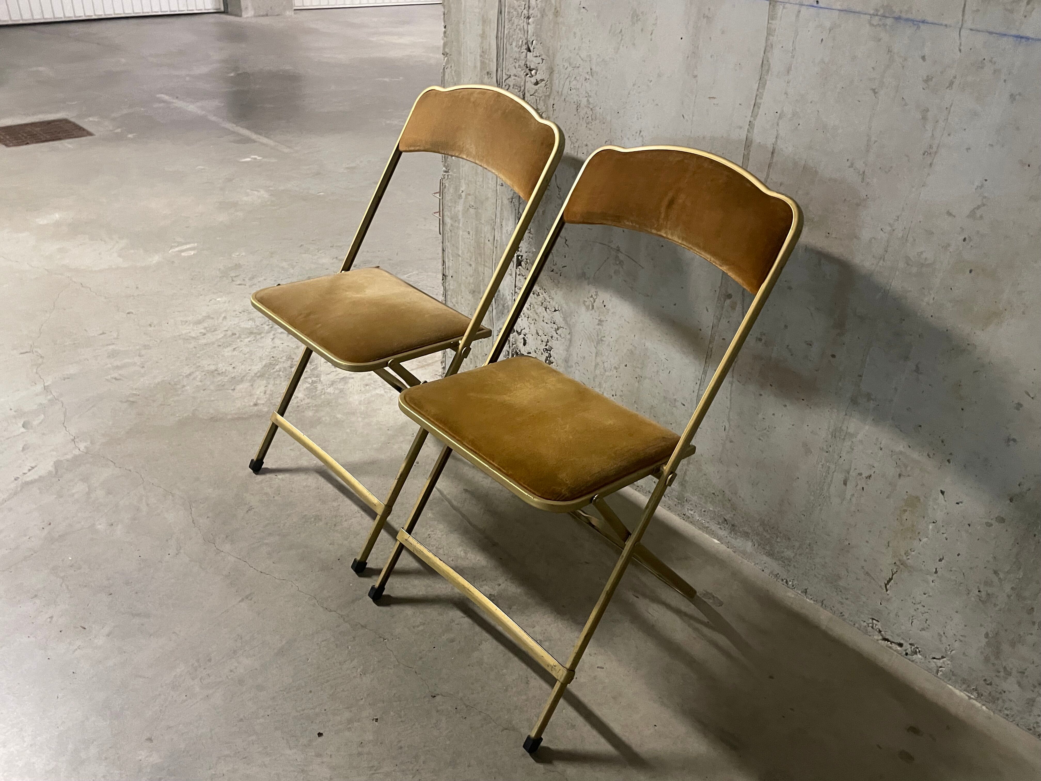 1970s folding chairs