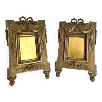 Bronze photo frames