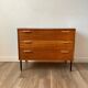 Vintage chest of drawers golden handles